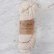 SHC4200 La Mia Wool Krem El Örgü Ipi - H1 - 33607