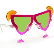 SHC4200 Margarita Parti Gözlüğü Pembe Renk 16X8 cm