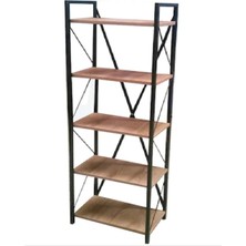 Grande Home Lara Metal Kitaplık ve Çok Amaçlı Raf
