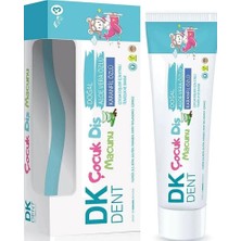 3 Adet Dermokil Dk Dent Çocuk Diş Macunu 50 ml + Fırça