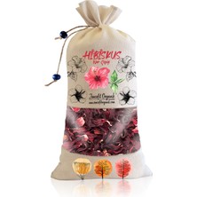 Zencefil Organik Bez Torba Hibiskus Nar Çiçeği 240 gr
