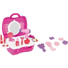 SHC4200 03 562 Anessiworldesuarlı Çantalı Makyaj Seti -Nessiworld Oyuncak