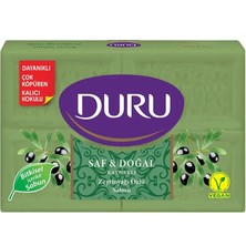 2 Adet Duru Saf & Doğal Zeytinyağı Özlü Kalıp Sabun 4X150 600 gr