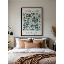 Fuart.Co Edinburgh Çiçek Posteri - Dijital Baskı (Çerçevesiz) Flower Fofu