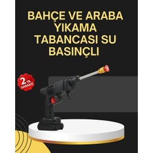 Calperia 48V Şarjlı Basınçlı Yıkama Tabancası Köpük ve Çift Nozul 2025 Model