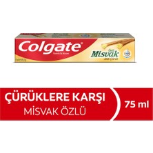 2 Adet Colgate Misvak Özlü Anti Çürük Florürlü Diş Macunu 75 ml