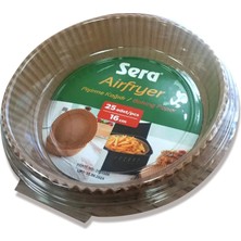 3 Adet Sera Airfryer Pişirme Kağıdı 16 cm 25 Li