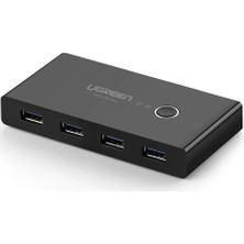 Ugreen 4 Port USB 3.0 Pc Switch Paylaşım Adaptörü 30768
