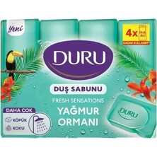 4 Adet Duru Fresh Duş Sabunu 600 gr Yağmur Ormanı