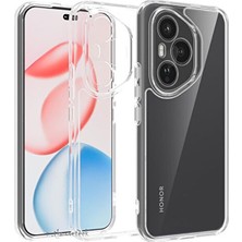 Honor 400 Pro Uyumlu Kılıf Zebana Şeffaf Soft Silikon Kılıf Şeffaf