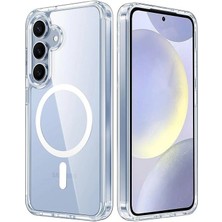 Zore Samsung Galaxy A17 Uyumlu Kılıf Zebana Şeffaf Silikon Kılıf (Kablosuz Şarj Destekli) Şeffaf