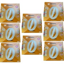 Avarson (8 adet) Osaka 40W Sarı-Günışığı-Beyaz E27 Duylu Simit Ampul