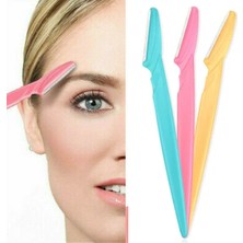 Nexoran® 3 Lü Kadın Kaş Usturası Seti - Hassas Ciltler Için Güvenli Yüz Tüy Temizleme Bıçağı