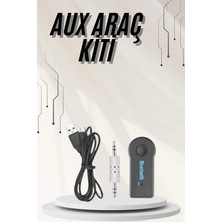 Calperia Yeni Nesil Bluetooth Aux Araç Kiti Siyah Tv Tablet Telefon Araç Araba