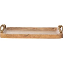 Mudo Home GROVE DEKORATİF TEPSİ 38 X 20 CM