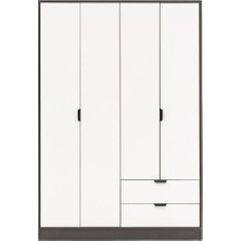 Nokta Home 4 Kapaklı Dolap
