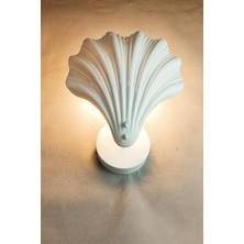 Noonlux Design & Lighting Istiridye Aplik Beyaz Oturma Odası Banyo Salon Mutfak Antre