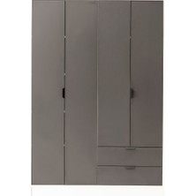 Nokta Home 4 Kapaklı Dolap