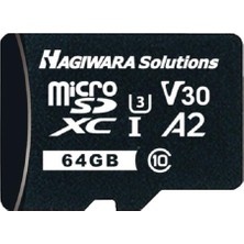 Hagiwara MSDB-064GK(S00TLS) 64GB Microsdxc Industrial Storage Card (-25 To 85℃)