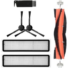 robotyedek Dreame D9 Max (RLS5-BL1) Uyumlu Yedek Mopsuz Fırça Hepa Filtre Seti-6 Parça