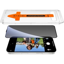 One Depot Only For Quality Life iPhone 17 Pro 2.5d Oliv Privacy Temperli Cam Ekran Koruyucu + Kolay Uygulama Aparatı