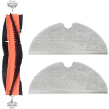 robotyedek Dreame D9 Max (RLS5-BL1) Uyumlu Yedek Ana Fırça ve Mop-3 Parça