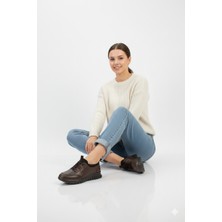 Doçka Kadın Ortopedik Hakiki Deri Günlükspor Tarz Mevsimlik Ayakkabı AE25/MA1989