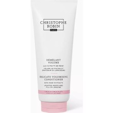 Christophe Robin Gül Özlü Saç Kremi, 200 ml, Hacim Verici, Hassas