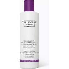 Christophe Robin Luscious Curl Saç Kremi Temizleyici, Chia Tohumu Yağlı, 250 ml