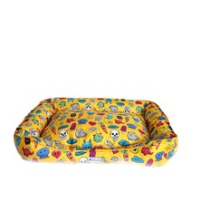 Patilemece Sarı Pop-up Desenli 70X90 Dikdörtgen Fermuarlı Yıkanabilir Yatak