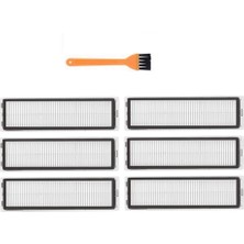 robotyedek Dreame D9 (RLS5-WH0) Uyumlu Hepa Filtre Ve Temizleme Fırçası 6 Adet