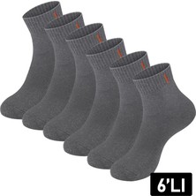 Just Inner Erkek 6’lı Viskon Çorap Kışlık Termal Patik Esnek ve Konforlu (12200)