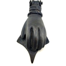 Ayder Timya Antika Tarz Dekoratif Pirinç El Kapı Tokmağı, Taktak - 167x75 mm, Oksit TG/Tmya1395 213575