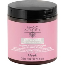 Nook Nectar Color Boyalı Saçlar İçin Onarıcı Argan Yağlı Renk Koruyucu Saç Maskesi 250ml