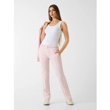 Guess Yeni Aggie Uzun Kadın Pembe Eşofman Altı V5YB20KB212-P6GZ