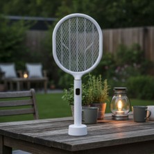 Lowell Home Buffer® USB Şarjlı Beyaz Renk Kendiliğinden Standlı Şarj Göstergeli Uv Işıklı Sinek Öldü