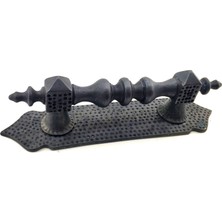 Ayder Timya Antika Tarz Dekoratif Pirinç Ağır Kapı Çekme Kolu - 280x65 mm, Oksit TG/Tmya1395 213553