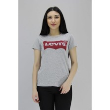 Levi's Kadın Gri T-Shirt 17369-0263