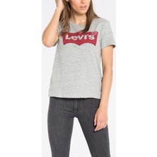 Levi's Kadın Gri T-Shirt 17369-0263