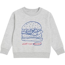 Petit Coral Hamburger Sweatshirt