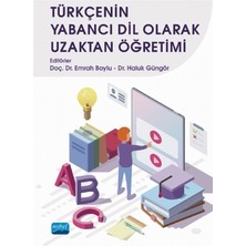 Türkçenin Yabancı Dil Olarak Uzaktan Öğretimi