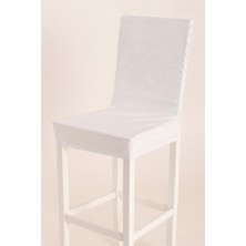 Bella Home Kadife Sandalye Kılıfı - Yıkanabilir - Likralı - 6 Adet