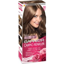 Garnier Çarpıcı Renkler 6.0 Yoğun Koyu Kumral 2 Adet