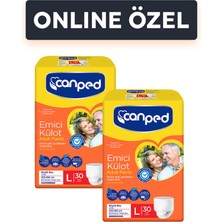Canped Emici Külot Büyük Online Paket 60'lı 2 Adet