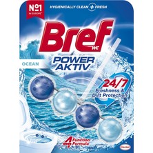 Bref Power Aktiv Wc Blok Okyanus 50 G 3 Adet