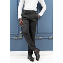 Notra Regular Fit Pamuklu Dokulu Kışlık Gabardin Pantolon