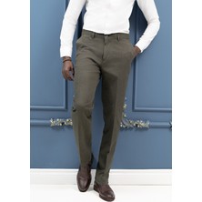 Notra Regular Fit Pamuklu Dokulu Kışlık Gabardin Pantolon