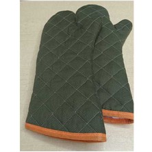 Yanmaz Fırın Eldiveni Büyük Boy Yeşil