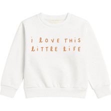 Petit Coral Ekru Pasta Sweatshirt
