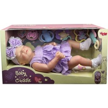 Vardem Kutulu 43 cm Aksesuarlı Gerçekçi Oyuncak Bebek